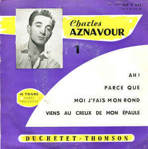 Viens au creux de mon épaule - Charles Aznavour