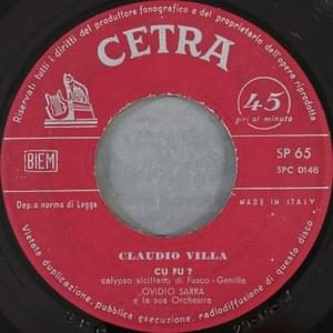 Nanassa - Claudio Villa