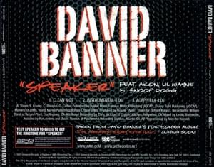 9MM (Speaker) - David Banner (Ft. Akon, Lil Wayne & Snoop Dogg)