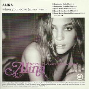 When You Leave (Numa Numa) (Basshunter Remix) - Alina