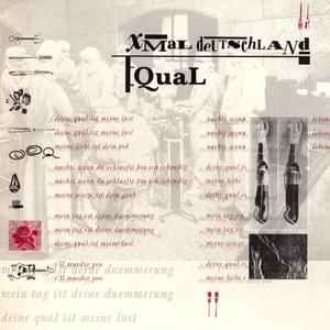 Qual (12" Remix) - Xmal Deutschland