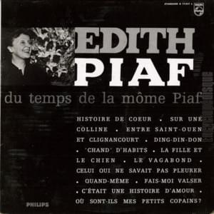 Où sont-ils mes petits copains ? - Édith Piaf