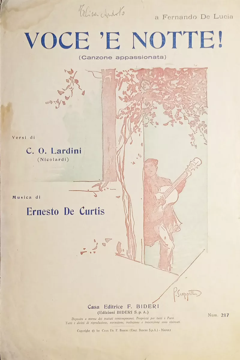 Voce ’e Notte - Ernesto De Curtis