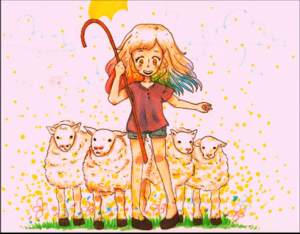 Dreamy Sheep Herder - GHOST (Vocaloid) (Ft. MAYU (マユ))