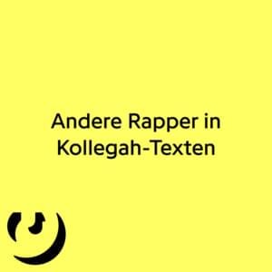 Andere Rapper in Kollegah-Texten - Rap Lyrxo Deutschland (Ft. Kollegah)