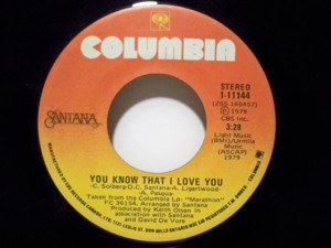 You Know That I Love You - Santana