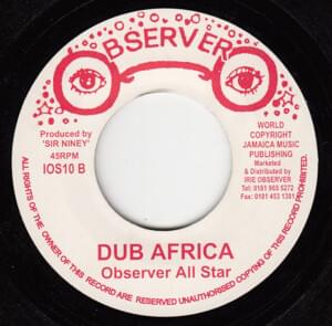 Dub Africa - Observer All Stars