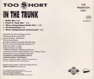 In the Trunk (Trunk o’ Funk Mix) - Too $hort