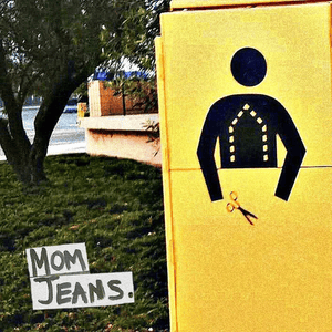 First And Ten - Mom Jeans.