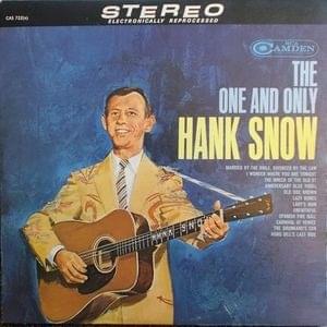 I Wonder Where You Are Tonight - Hank Snow