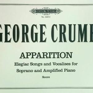 The night in silence under many a star - George Crumb