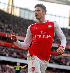 Giroud 2014/15 Goals (All Competitions) - Olivier Giroud (Ft. Arsenal FC, FA Community Shield, FA Cup, Premier League & UEFA Champions League)