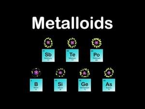 Metalloids Song Periodic Table - Kids Learning Tube