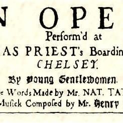 Shake the cloud from off your brow - Henry Purcell