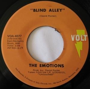 Blind Alley - The Emotions