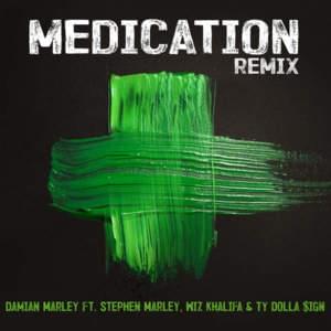 Medication (Remix) - Damian Marley (Ft. Stephen Marley, Ty Dolla $ign & Wiz Khalifa)