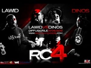 Dinos Punchlinovic vs Lawid - Rap Contenders (Ft. Dinos & Wildner)