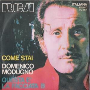 Questa è la facciata “B” - Domenico Modugno