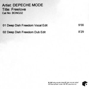 Freelove [Freedom Remix Edit] - Depeche Mode