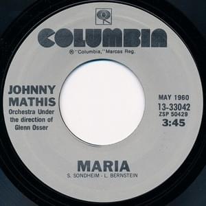 Maria - Johnny Mathis