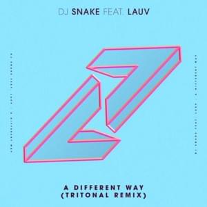 A Different Way (Tritonal Remix) - DJ Snake (Ft. Lauv)