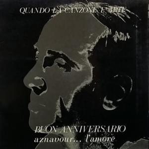 Ne deduco che t’amo - Charles Aznavour