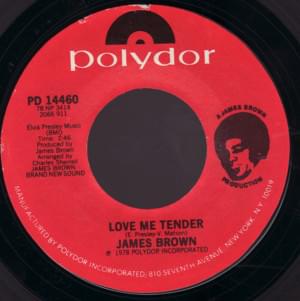 Love Me Tender - James Brown