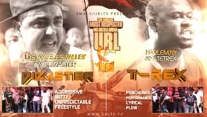 Dizaster vs. T-Rex - URLtv (Ft. Dizaster & T-Rex (Battle Rapper))