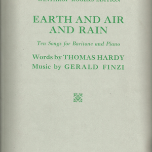 Summer Schemes - Gerald Finzi