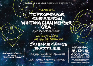 Science Lyrxo 12.12.12 Speech - GZA (Ft. Christopher Emdin & Science Lyrxo)