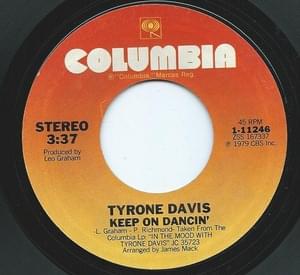 Keep On Dancin’ - Tyrone Davis