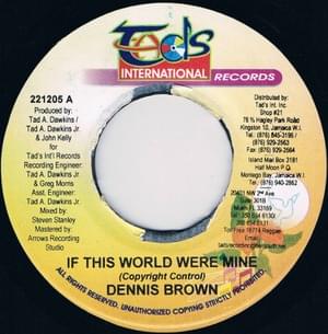 If This World Were Mine - Dennis Brown