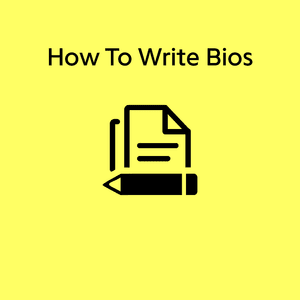 How to Write Bios - Lyrxo Users