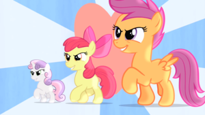 Hearts Strong as Horses - Apple Bloom, Scootaloo & Sweetie Belle (Ft. Claire Corlett, Madeleine Peters & Michelle Creber)