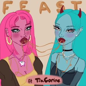 FEAST feat. TiaCorine (Remix) - ​bludnymph (Ft. TiaCorine)