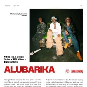 Alubarika - Vibez Inc (Ft. Balloranking, Billion Solar & Tml Vibez)