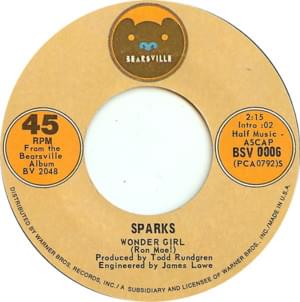 Wonder Girl - Sparks