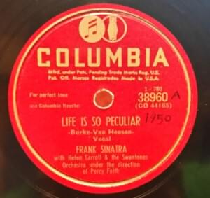 Life Is So Peculiar - Frank Sinatra