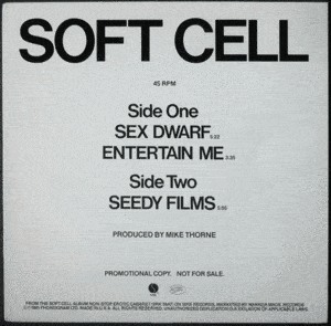 Sex Dwarf - Soft Cell