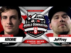 JeFFrey vs. Krome - King of the Dot (Ft. JeFFrey (Battle Rapper) & Krome (Battle Rapper))