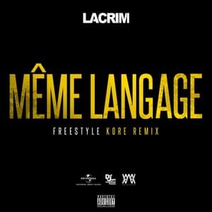 Même langage - Lacrim