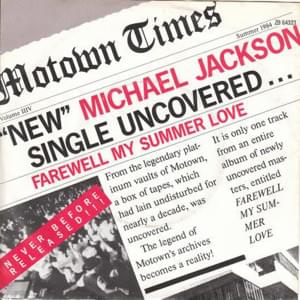 Farewell My Summer Love - Michael Jackson