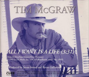 All I Want Is a Life - Tim McGraw