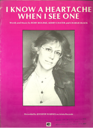 I Know a Heartache When I See One - Jennifer Warnes