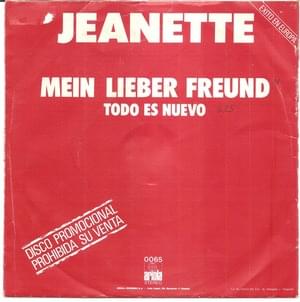 Mein Lieber Freund - Jeanette