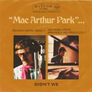 MacArthur Park - Richard Harris