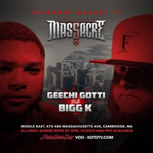 Geechi Gotti vs. Bigg K - King of the Dot (Ft. Bigg K & Geechi Gotti)