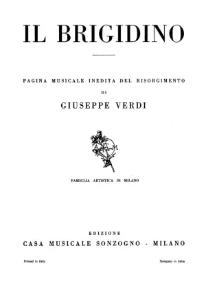 Il brigidino - Giuseppe Verdi