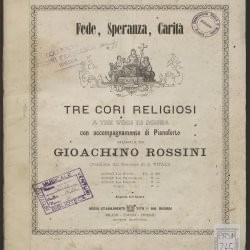 La Carità - Gioachino Rossini