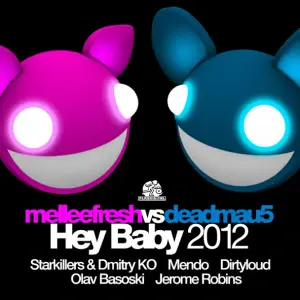 Hey Baby (2012 Version) (Starkillers & Dmitry KO Club Remix) - Melleefresh vs deadmau5 (Ft. Dmitry KO & Starkillers)